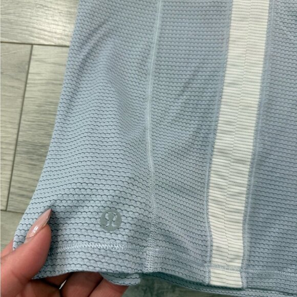 Lululemon Pedal To The Medal Singlet Tank Top Silver Fox / Angel Wing - Picture 10 of 12